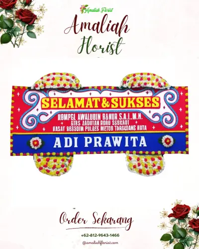 Karangan Bunga Ucapan Selamat di Andir